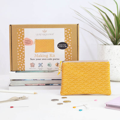 Sew your own coin purse making kit